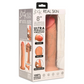 Curve Toys | Jock 8" Real Skin 10X Vibrating Realistic Skin Silicone Dildo