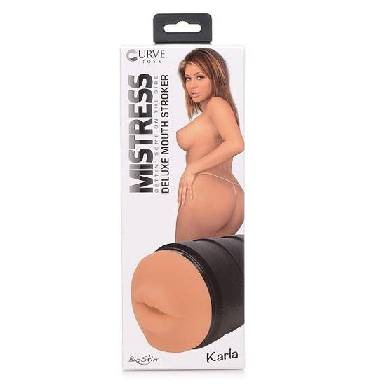 Curve Toys | Mistress Karla Deluxe Mouth Stroker Masturbator