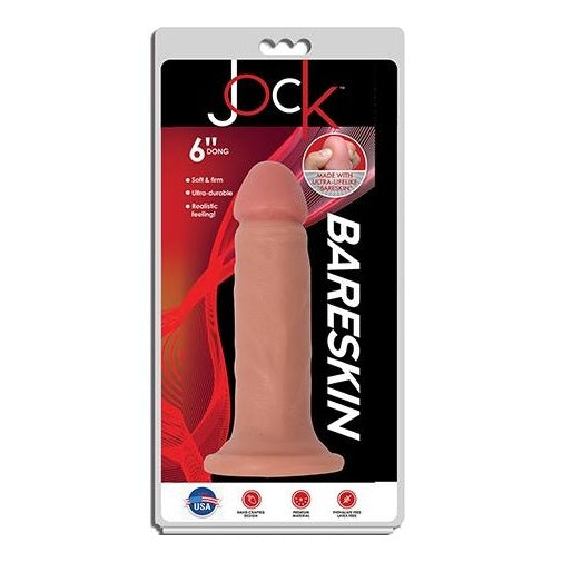 Curve Toys | Jock 6" Bareskin Dong No Balls Vanilla