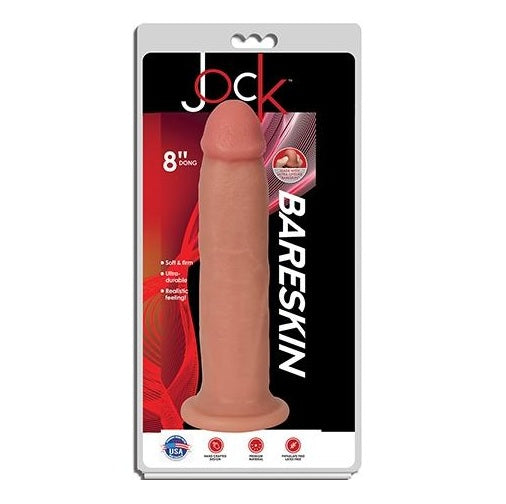 Curve Toys | Jock 8" Bareskin Dong No Balls Vanilla