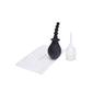 CleanScene 4 Piece Soft Squeeze Beaded Anal Douche Set with Flared Base - 250ml Capacity with Free Travel Douche Included