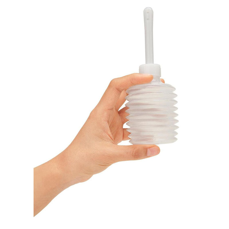 CleanScene 7 Piece Anal Douche Set with Flexible Tip Head - 225ml Capacity with Free Travel Douche Included