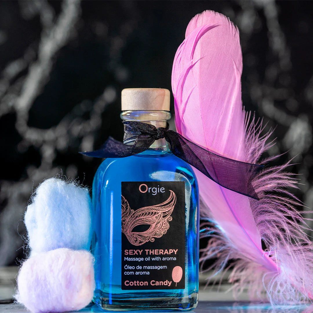 Orgie Sexy Therapy Cotton Candy Kissable Massage Oil 100ml