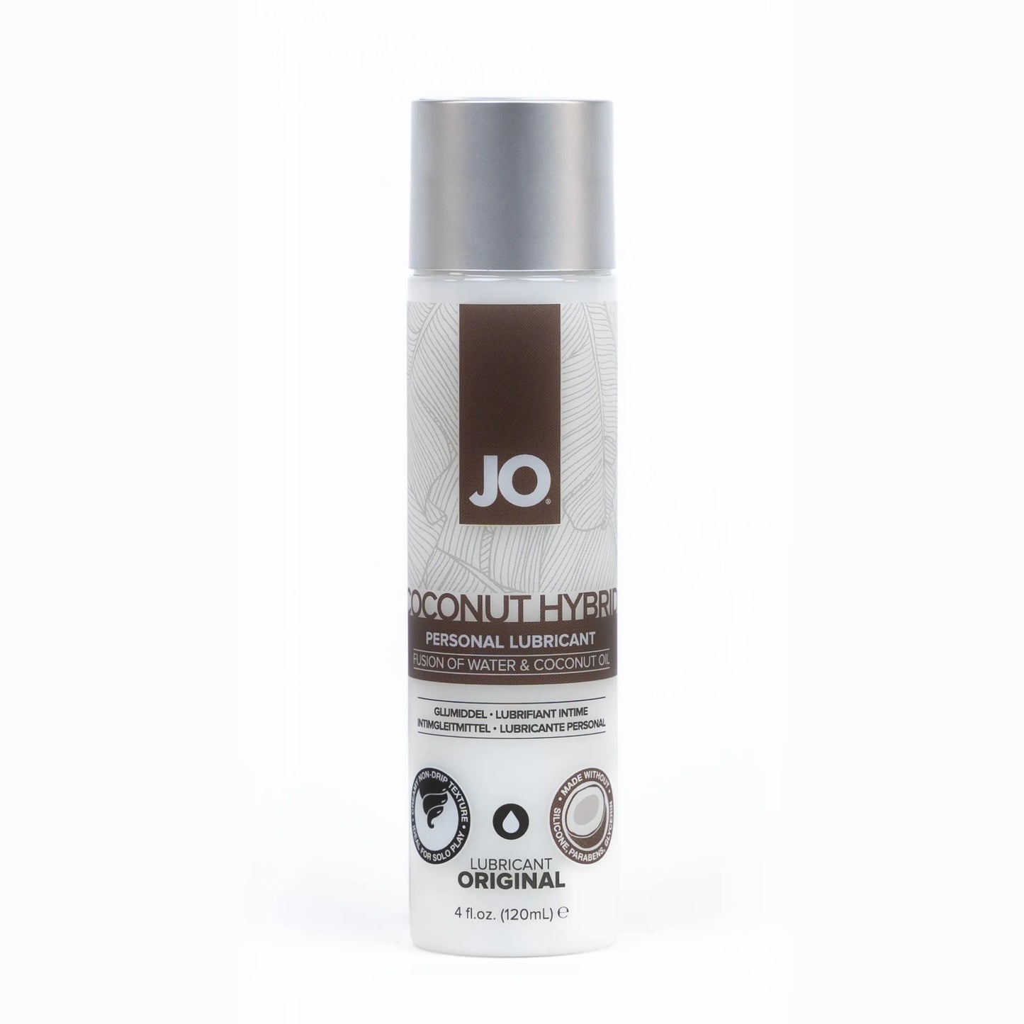 JO Coconut Hybrid Lubricant 4oz/120ml