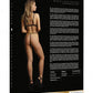 LINGERIE LE DESIR Magic Lace Velvet Lingerie Set Black One Size