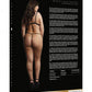 LINGERIE LE DESIR Magic Lace Velvet Lingerie Set Black Plus Size