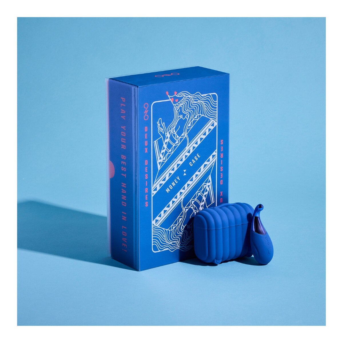 Deux Desires Money Case - Dual-Stimulation Vibrator