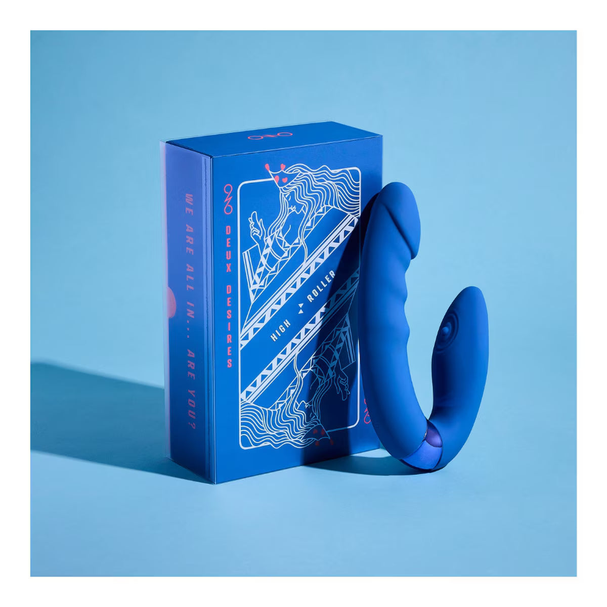 Deux Desires High Roller - Air Pulse Dual-Stimulation Vibrator