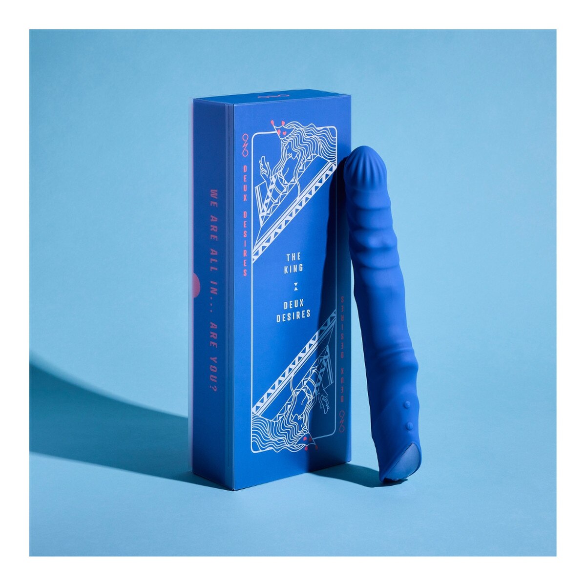 Deux Desires The King - Dual-Stimulation Vibrator