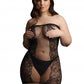 Le Desir Collection Strapless Mini Dress Black Size OSX