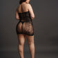 Le Desir Collection Strapless Mini Dress Black Size OSX