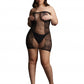 Le Desir Collection Strapless Mini Dress Black Size OSX