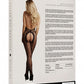 Le Desir Collection Crotchless Leopard Bodystocking Black Size OS