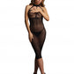 Le Desir Collection High Neck Dress Black Size OS
