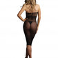 Le Desir Collection High Neck Dress Black Size OS