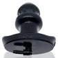 OxBalls Drain O Flow Thru Buttplug Black