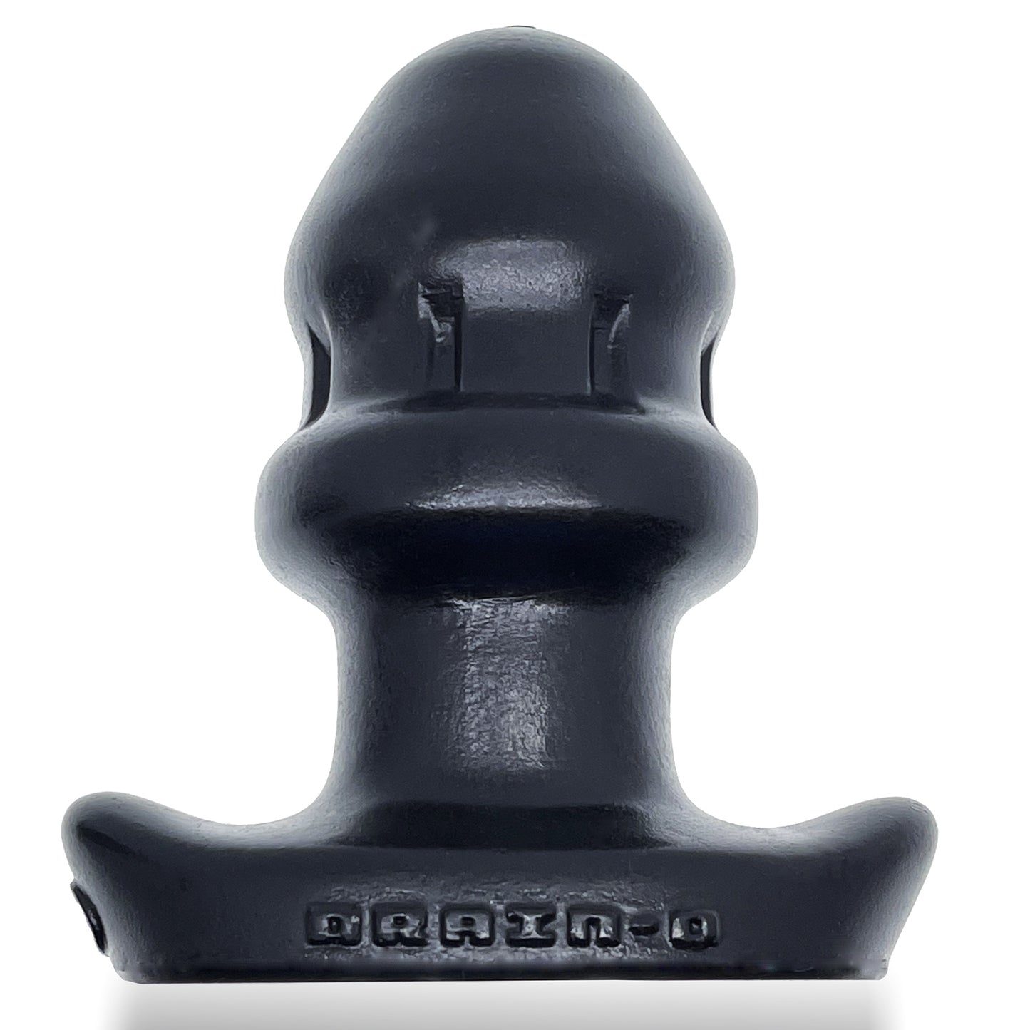 OxBalls Drain O Flow Thru Buttplug Black