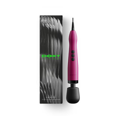 Doxy Original Plug In Massage Wand Vibrator - MULTIPLE COLOURS