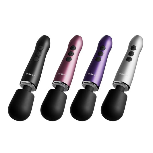 Doxy Go Cordless Compact Massage Wand Vibrator - MULTIPLE COLOURS