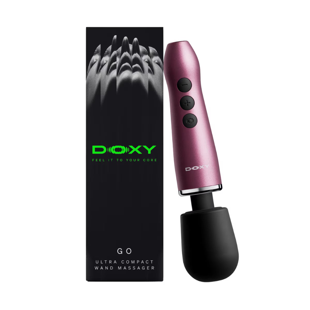 Doxy Go Cordless Compact Massage Wand Vibrator - MULTIPLE COLOURS