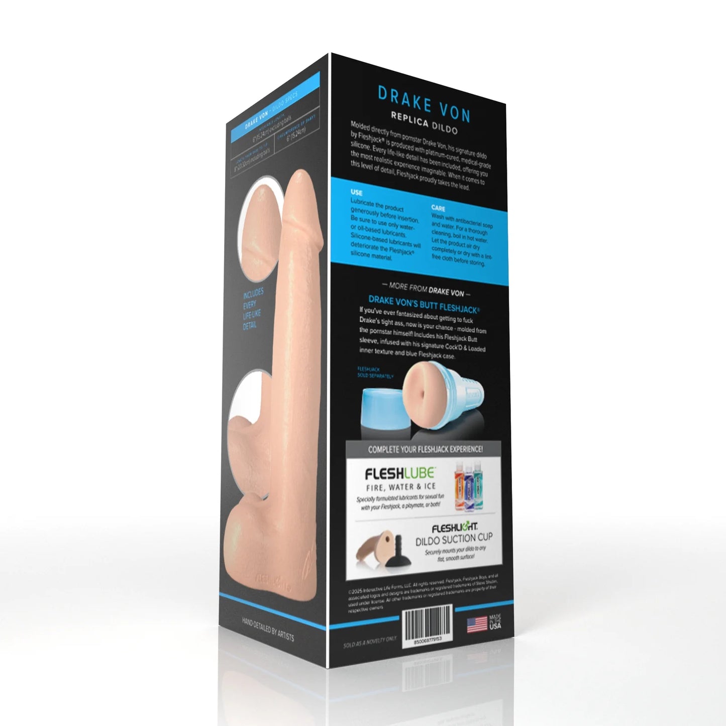 Fleshlight Fleshjack Boys Drake Von Dildo