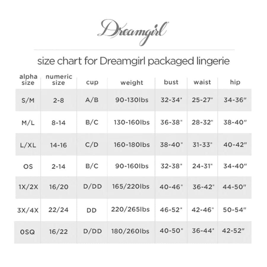 Dreamgirl Open Cup Bra, G-String Choker Leopard Size OS