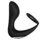 Adam & Eve Adam's Rechargeable Prostate Pleaser & C-Ring - Black Anal Plug with Cock Ring
