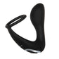Adam & Eve Adam's Rechargeable Prostate Pleaser & C-Ring - Black Anal Plug with Cock Ring