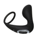 Adam & Eve Adam's Rechargeable Prostate Pleaser & C-Ring - Black Anal Plug with Cock Ring