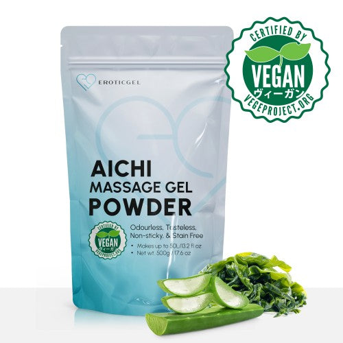 Eroticgel | Nuru Vegan Massage Gel Powder AICHI 500g - Makes 50 Litres