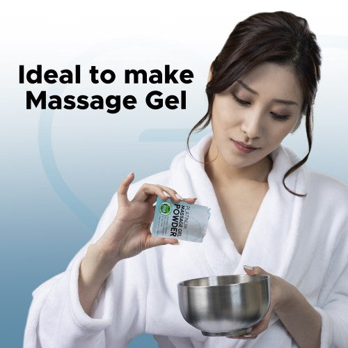 Eroticgel | Nuru Bamboo Massage Bowl Shaker with Bamboo Lid 500ml