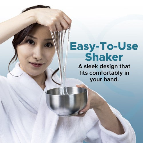 Eroticgel | Nuru Bamboo Massage Bowl Shaker with Bamboo Lid 500ml with 5x5g Sachets