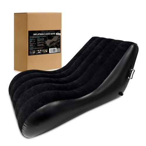 Eroticgel Inflatable Love Sofa - Black