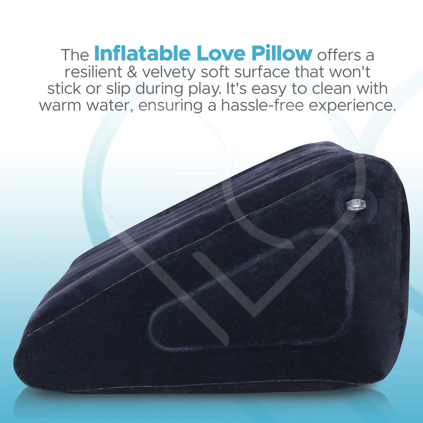 Eroticgel Inflatable Love Pillow - 37cm x 62cm x 22cm