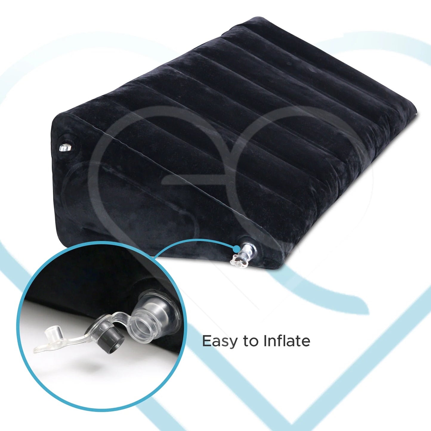 Eroticgel Inflatable Love Pillow - 37cm x 62cm x 22cm