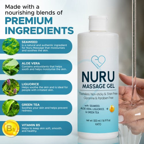 Eroticgel | Nuru Massage Gel - Made in Japan 500ml