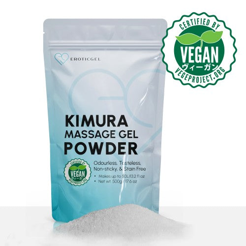 Eroticgel | Nuru Vegan Massage Gel Powder KIMURA 500g - Makes 50 Litres