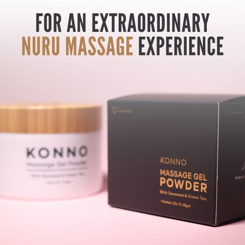 Eroticgel | Nuru Massage Gel Powder Made in Japan 200g - Makes 20 Litres - KONNO