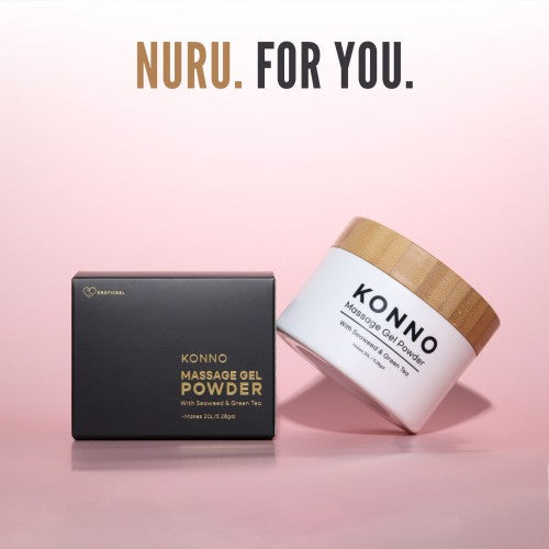 Eroticgel | Nuru Massage Gel Powder Made in Japan 200g - Makes 20 Litres - KONNO