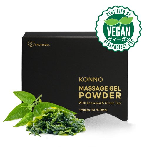 Eroticgel | Nuru Massage Gel Powder Made in Japan 200g - Makes 20 Litres - KONNO