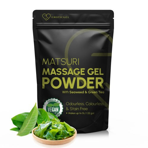 Eroticgel | Massage Gel Powder Resealable Sachet 50g - Matsuri
