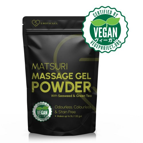 Eroticgel | Massage Gel Powder Resealable Sachet 50g - Matsuri