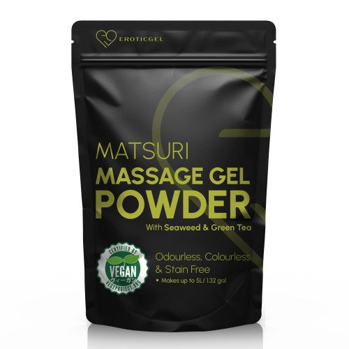 Eroticgel | Massage Gel Powder Resealable Sachet 50g - Matsuri