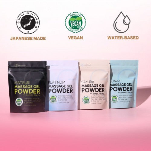 Eroticgel | Nuru Supreme Collection Massage Powder 4x50g - 200g - 4 Pack
