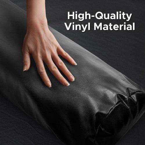 Eroticgel Half Moon Vinyl Waterproof Pillowcase - 118cm x 33cm x 17cm