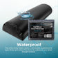 Eroticgel Half Moon Vinyl Waterproof Pillowcase - 118cm x 33cm x 17cm