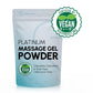 Eroticgel | Massage Gel Powder Resealable Sachet 50g - Platinum