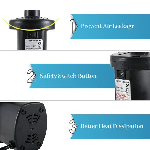 Eroticgel Electric Air Pump ONLY for Nuru Inflatable Massage Air Mattress