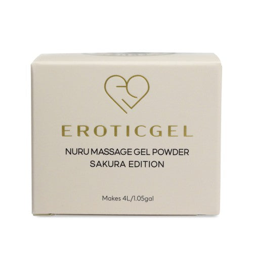 Eroticgel | Nuru Massage Powder - Sakura Version Made in Japan 40g - Makes 4 Litres