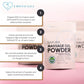 Eroticgel | Massage Gel Powder Resealable Sachet 50g - Sakura